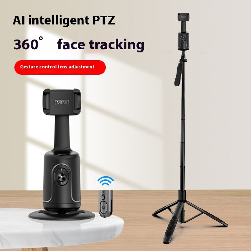 360 Auto Face Tracking Gimbal AI Smart Gimbal Face Tracking Auto Phone Holder For Smartphone Video Vlog Live Stabilizer Tripod