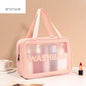 Clear Cosmetic and Toiletry Bag Trio