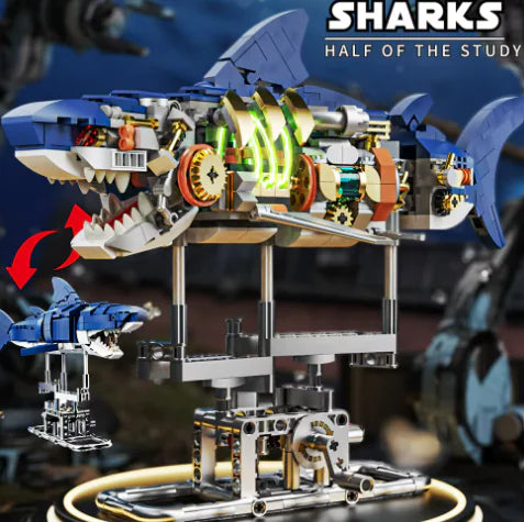 Interactive Shark Builder Set