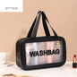 Clear Cosmetic and Toiletry Bag Trio